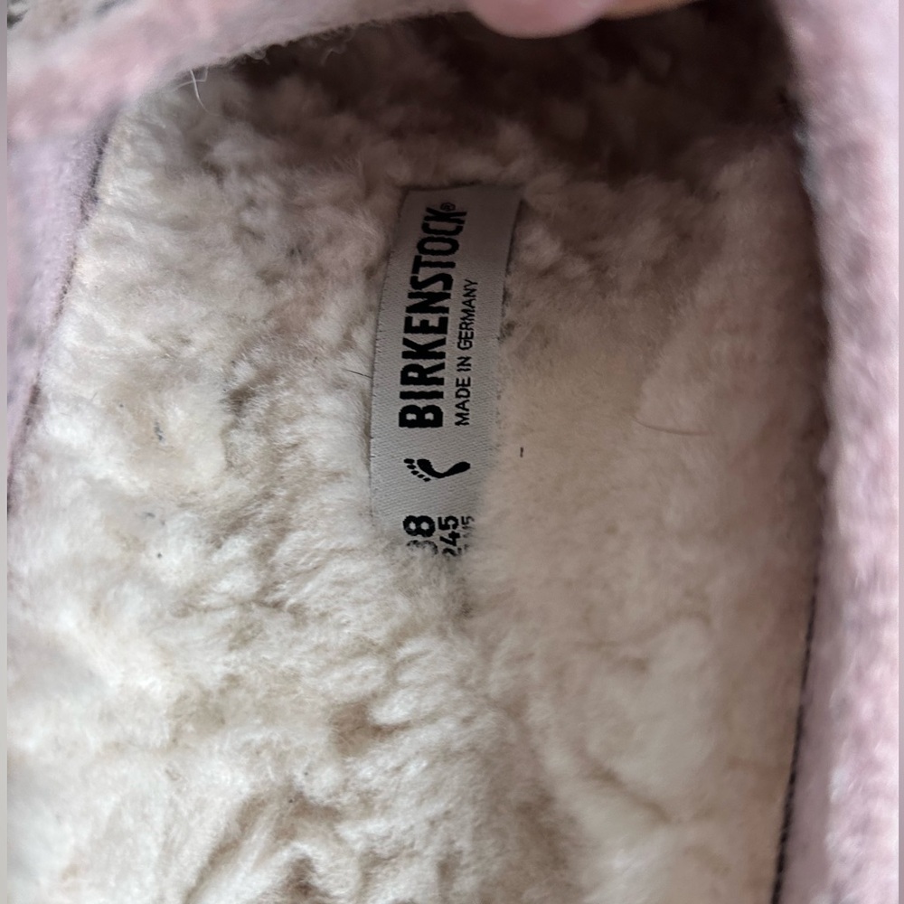 Birkenstock Zermatt Wool Felt Clog in Lavender Rose size 38/women’s 7.5-8 - Picture 7 of 9